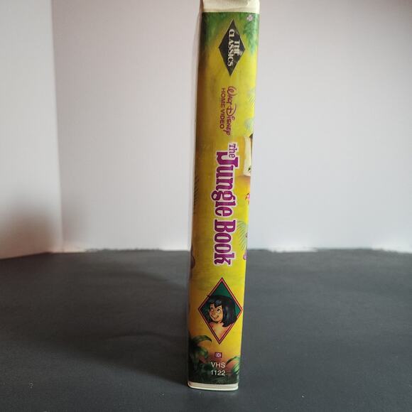 Collectible Walt Disney Classic The Jungle Book VHS Black Diamond edition #1122 - Picture 2 of 8